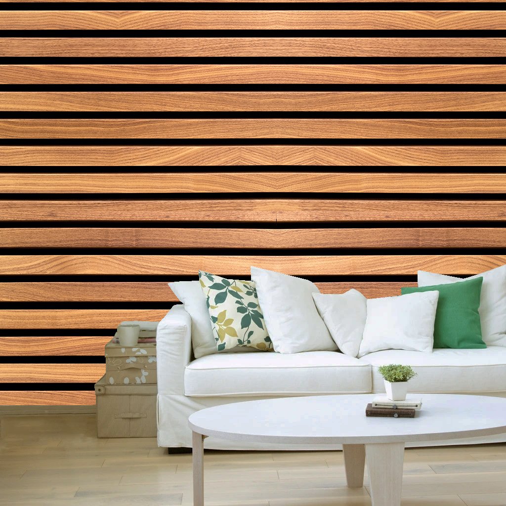 3d Horizontal Wood Self Adhesive wallpaper decorative masterpiece for home decor